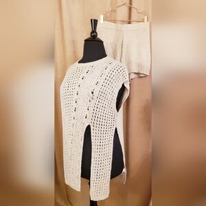 ACOA SWEATER SHORT SET